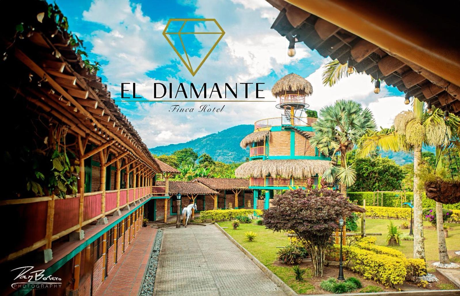 Finca Hotel El Diamante Calarcá Εξωτερικό φωτογραφία